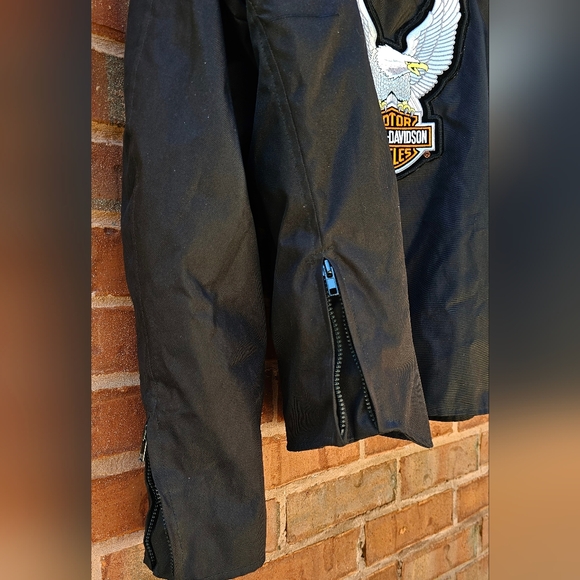 Harley Davidson Motorcycle Heritage Softail Daniel Donovan Jacket Biker Coat 4XL - Picture 10 of 16
